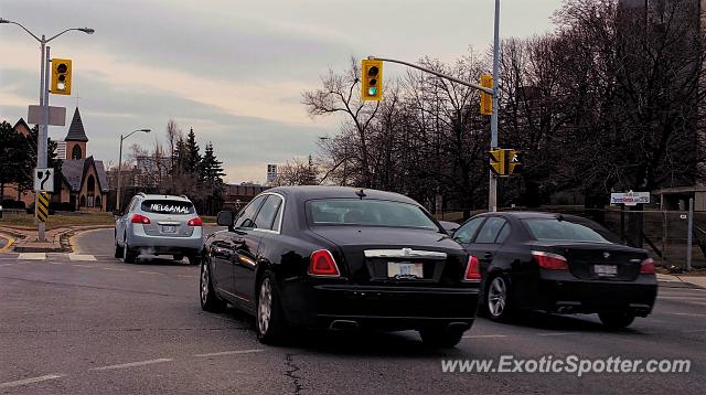 Rolls-Royce Ghost spotted in Toronto, Canada