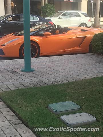 Lamborghini Gallardo spotted in Boca Raton, Florida