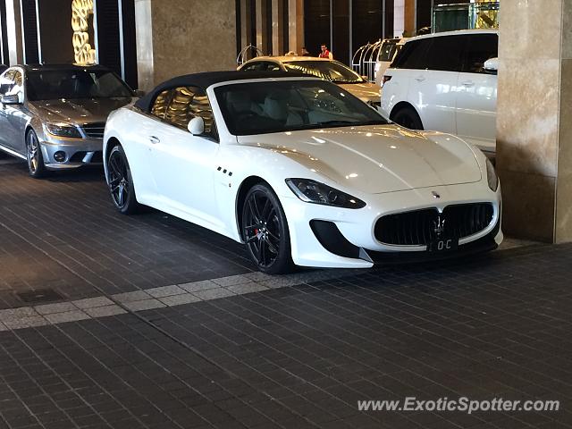 Maserati GranCabrio spotted in Melbourne, Australia