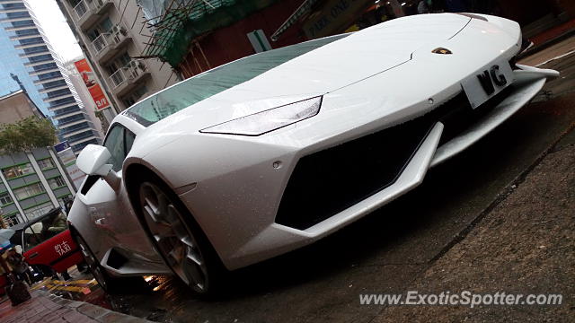 Lamborghini Huracan spotted in Hong Kong, China