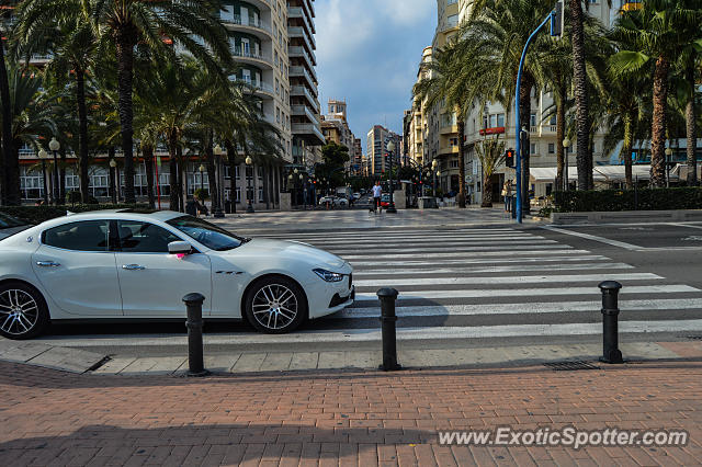 Maserati Ghibli spotted in Alicante, Spain