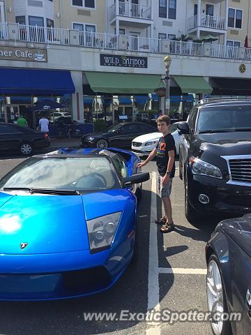 Lamborghini Murcielago spotted in Port Town, New Jersey