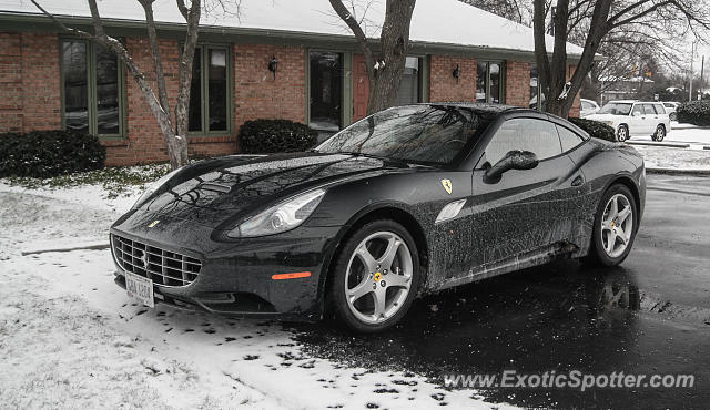 Ferrari California spotted in Columbus, Ohio