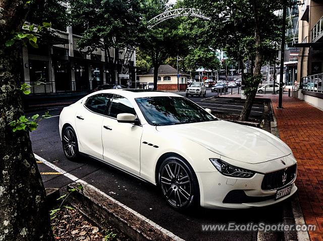 Maserati Ghibli spotted in Auckland, New Zealand