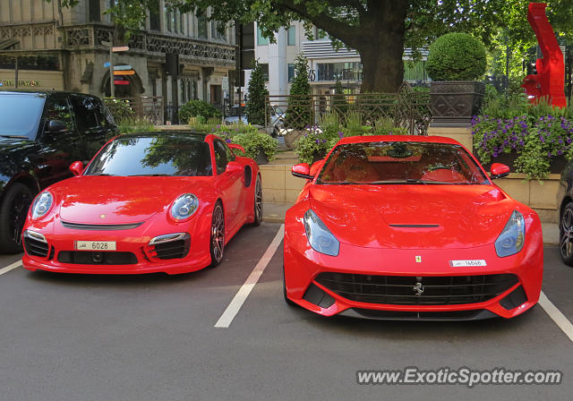 Ferrari F12 spotted in London, United Kingdom