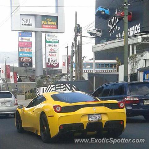 Ferrari 458 Italia spotted in Guatemala, Guatemala