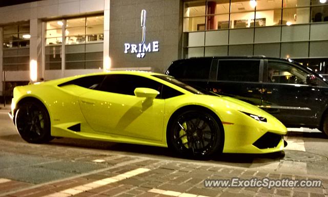 Lamborghini Huracan spotted in Cincinnati, Ohio