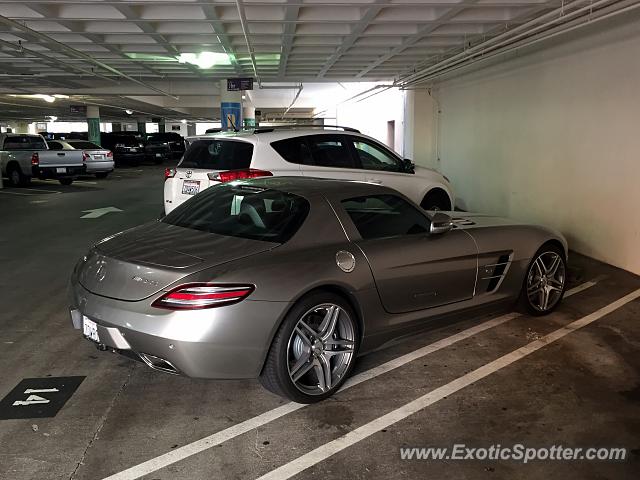 Mercedes SLS AMG spotted in San Mateo, California