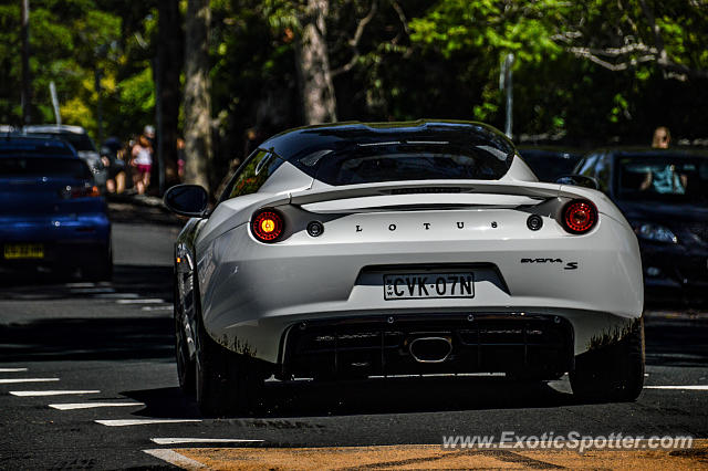 Lotus Evora spotted in Sydney, Australia