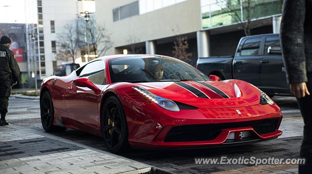 Ferrari 458 Italia spotted in Houston, Texas