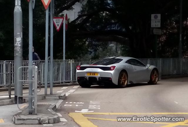 Ferrari 458 Italia spotted in Hong Kong, China