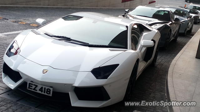 Lamborghini Aventador spotted in Hong Kong, China