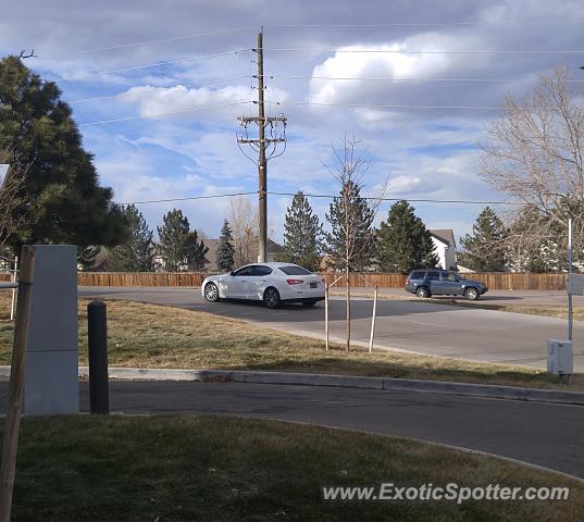 Maserati Ghibli spotted in Lone Tree, Colorado