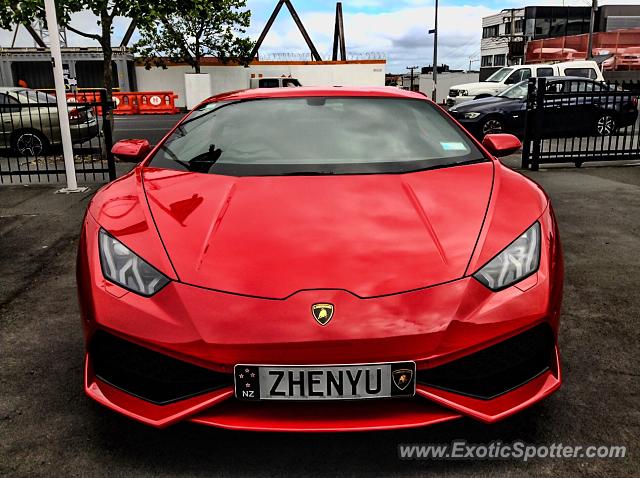 Lamborghini Huracan spotted in Auckland, New Zealand