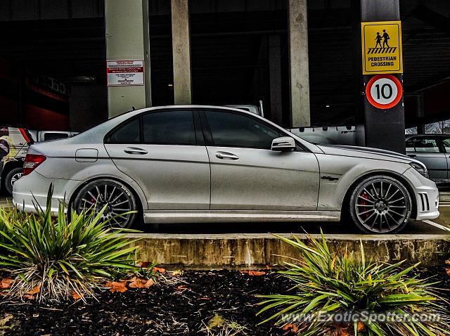 Mercedes C63 AMG Black Series spotted in Auckland, New Zealand