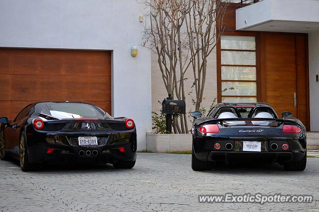 Ferrari 458 Italia spotted in Beverly Hills, California