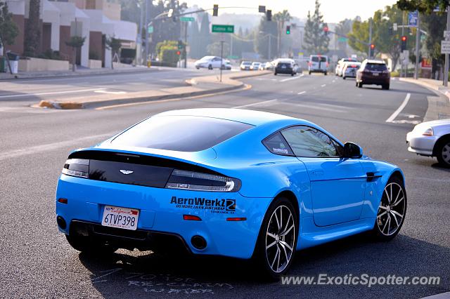 Aston Martin Vantage spotted in Rowland Heights, California