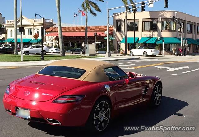 Mercedes SLS AMG spotted in Palm Beach, Florida