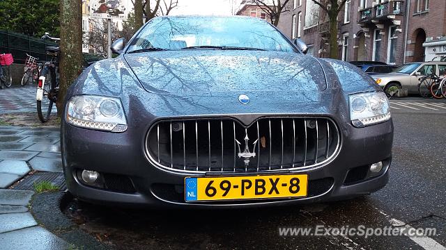 Maserati Quattroporte spotted in Amsterdam, Netherlands