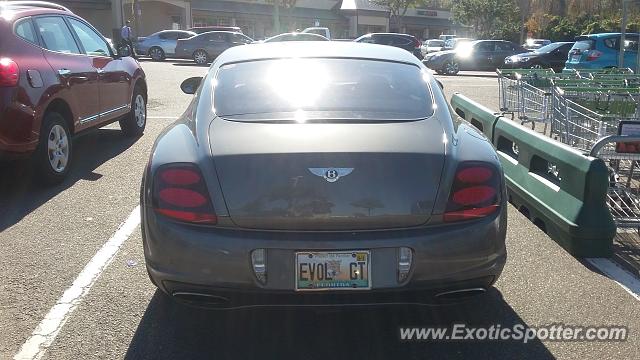 Bentley Continental spotted in Riverview, Florida