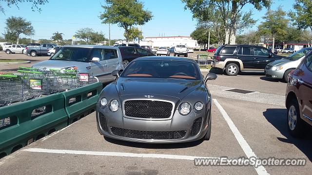 Bentley Continental spotted in Riverview, Florida