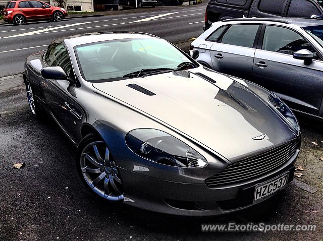 Aston Martin DB9 spotted in Auckland, New Zealand