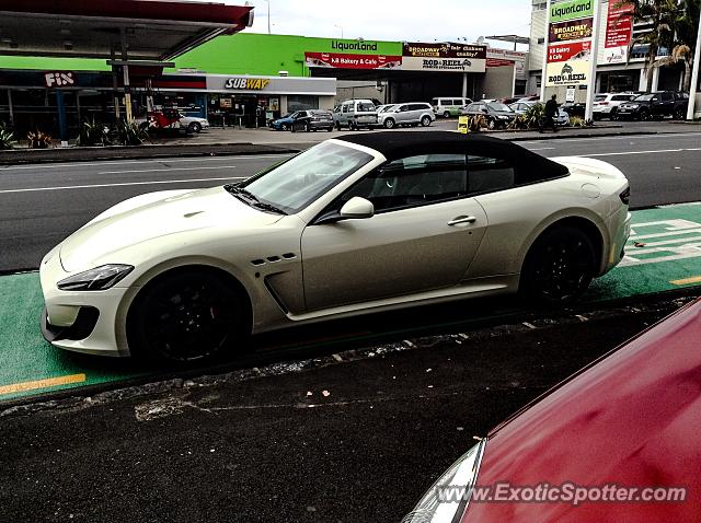 Maserati GranCabrio spotted in Auckland, New Zealand