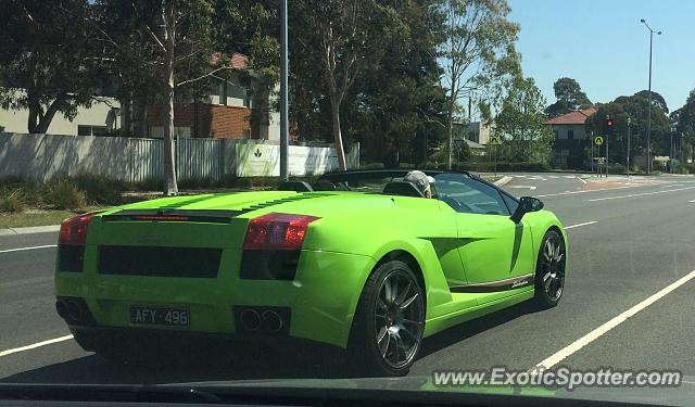 Lamborghini Gallardo spotted in Melbourne, Australia