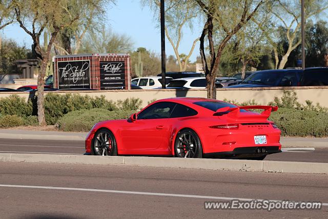 Porsche 911 GT3 spotted in Scottsdale, Arizona