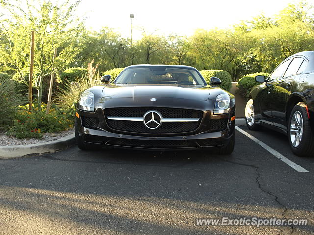 Mercedes SLS AMG spotted in Scottsdale, Arizona