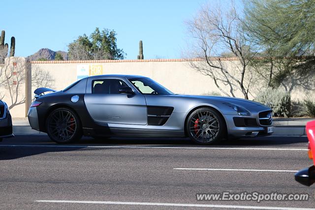 Mercedes SLS AMG spotted in Scottsdale, Arizona