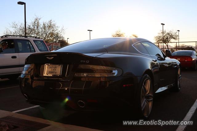 Aston Martin DB9 spotted in Tucson, Arizona