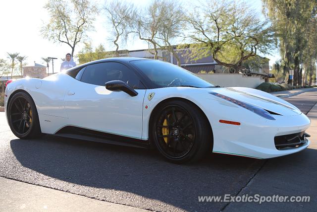 Ferrari 458 Italia spotted in Scottsdale, Arizona