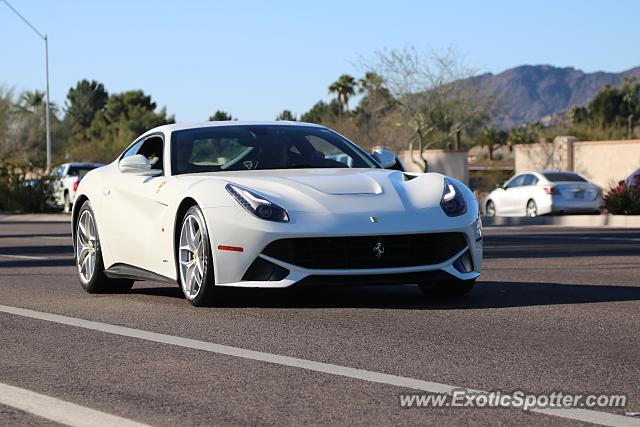 Ferrari F12 spotted in Scottsdale, Arizona