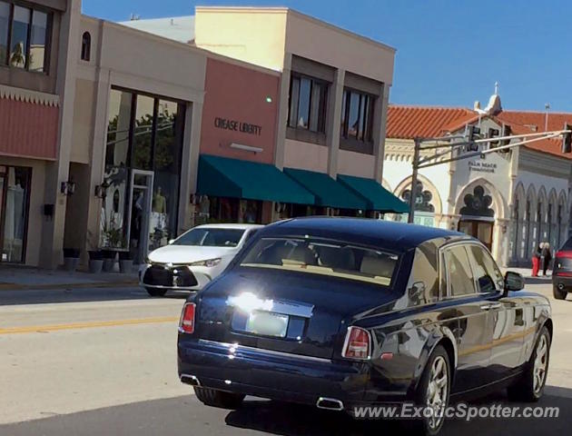 Rolls-Royce Phantom spotted in Palm Beach, Florida