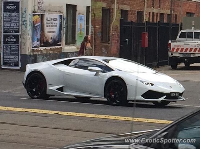 Lamborghini Huracan spotted in Melbourne, Australia