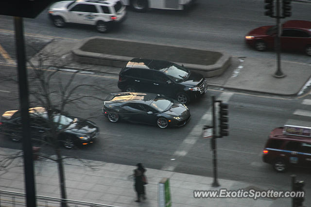 Lamborghini Huracan spotted in Chicago, Illinois