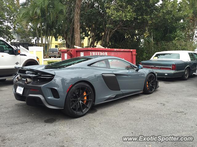 Mclaren 675LT spotted in Stuart, Florida