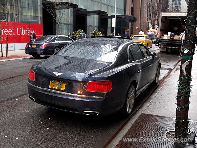 Bentley Flying Spur spotted in Manhattan, New York