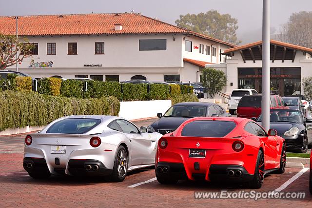 Ferrari F12 spotted in Malibu, California