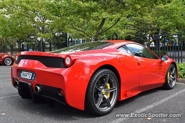 Ferrari 458 Italia spotted in Auckland, New Zealand