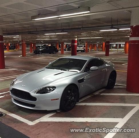 Aston Martin Vantage spotted in Los Angeles, California