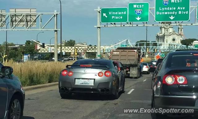 Nissan GT-R spotted in Minneapolis, Minnesota