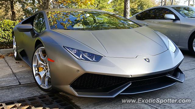 Lamborghini Huracan spotted in Houston, Texas