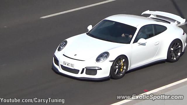 Porsche 911 GT3 spotted in Santiago, Chile