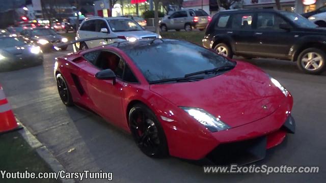 Lamborghini Gallardo spotted in Santiago, Chile