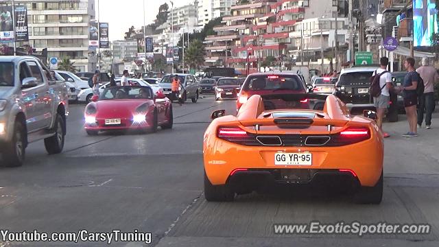 Mclaren MP4-12C spotted in Viña del Mar, Chile