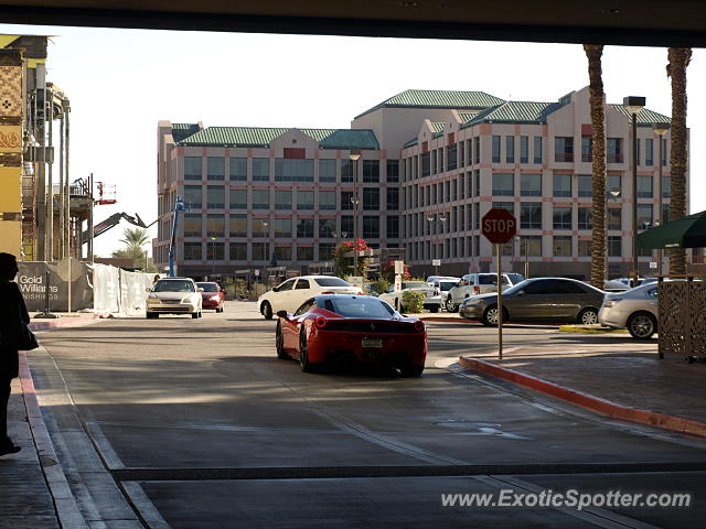 Ferrari 458 Italia spotted in Scottsdale, Arizona