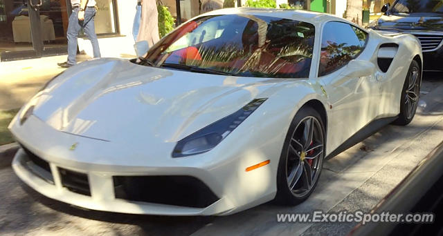 Ferrari 488 GTB spotted in Palm Beach, Florida