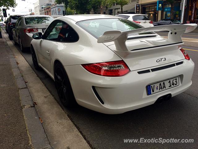 Porsche 911 GT3 spotted in Melbourne, Australia